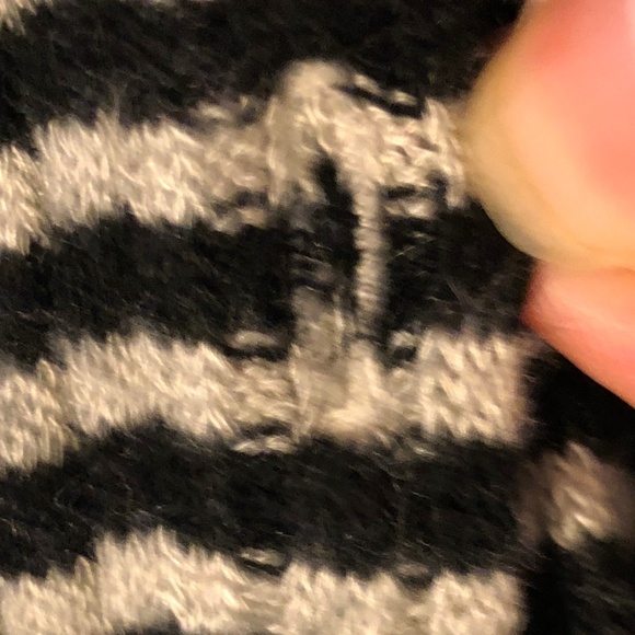 We The Free People thermal striped Gwen Henley - Picture 5 of 8
